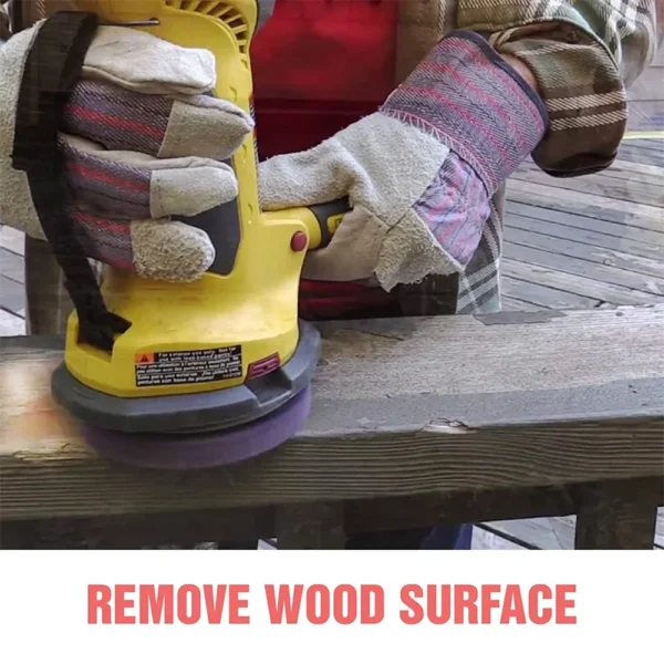 1Pcs 100/115/125mm Coral Disc Poly Strip Disc Grinder Strip Disc Abrasive Wheel Paint Rust Removal Clean For Angle Grinder - Image 4