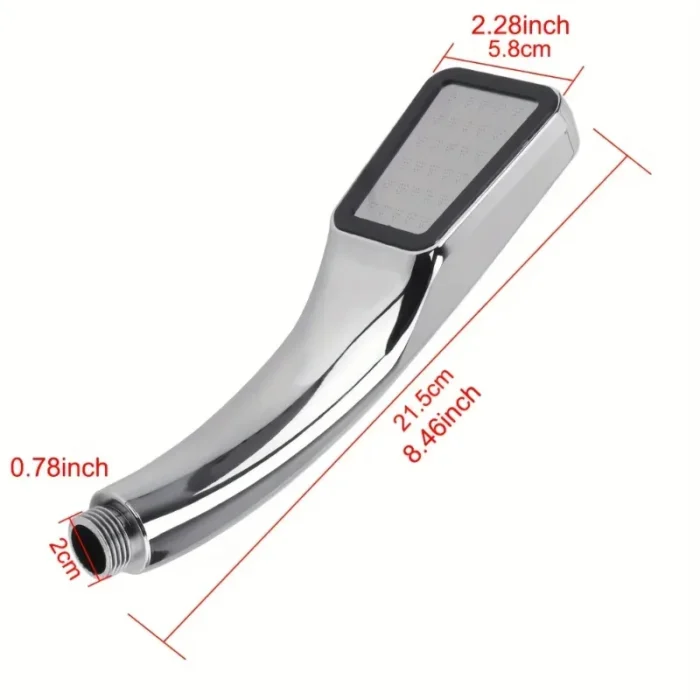 kf-S39c219c18d614c5fa6f5a8d807b17942R 300 Holes Shower Head High Pressure Rainfall Water Saving Flow With Chrome Nozzle Square Shower Bathroom Accessories - Image 3