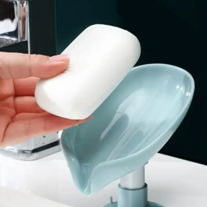 kf-S3c4a4575b73940c0841a7695fa1dc6b1K 2pcs Soap Box Creative Draining Soap Storage Rack Punch Free Suction Cup Personalized Cute Household Shelf Bathroom Artifact - Image 5
