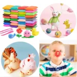 36 Colors Air Dry Clay Set, Ultralight Plastic Clay With Sculpting Tools For Preschool Education And DIY Crafts - Image 3