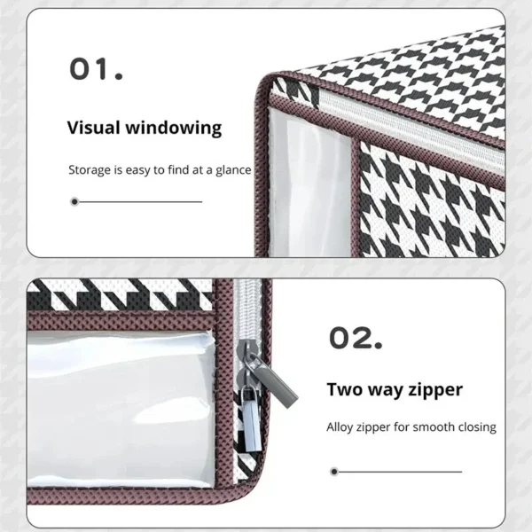 Thickened Non-woven Quilt Storage Bag For Household High-capacity Clothing Clothes Packaging Bag Organizing Luggage Bag - Image 4