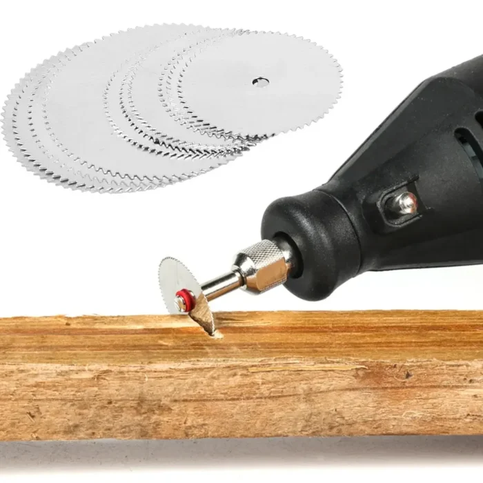kf-S3f8e9543b42044e0bb2861db8e2d8b2db 11PCS Set Mini Circular Saw Blade Stainless Steel Cutting Disc Wood Cutting Wheel For Rotary Tool Electric Tool - Image 2