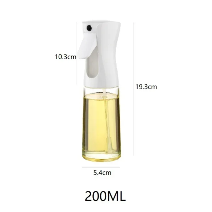 kf-S4435f6dc27d546c58cbb0f33aa70d75eF 1pc 200ml/300ml Oil Spray Bottle Kitchen Cooking Olive Oil Dispenser Camping BBQ Baking Vinegar Soy Sauce Sprayer Containers - Image 6