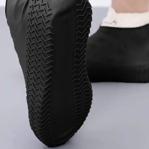 Waterproof Silicone Shoe Covers Protector Anti-Slip Boot For Outdoor Rainy Day Reusable Non-Slip Wear-Resistant Rain Shoe Covers - Image 3