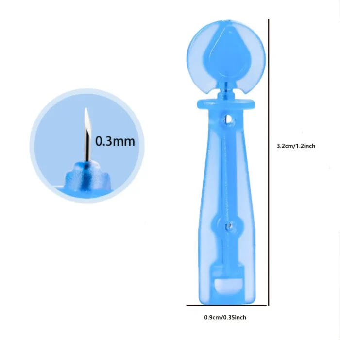 kf-S4c470dbf5a21493ca300818742440f633 50pcs Disposable Blackhead Remover Acne Needles Blackhead Remover Tool Removal and Facial Cleaning Stainless Steel Needles - Image 6