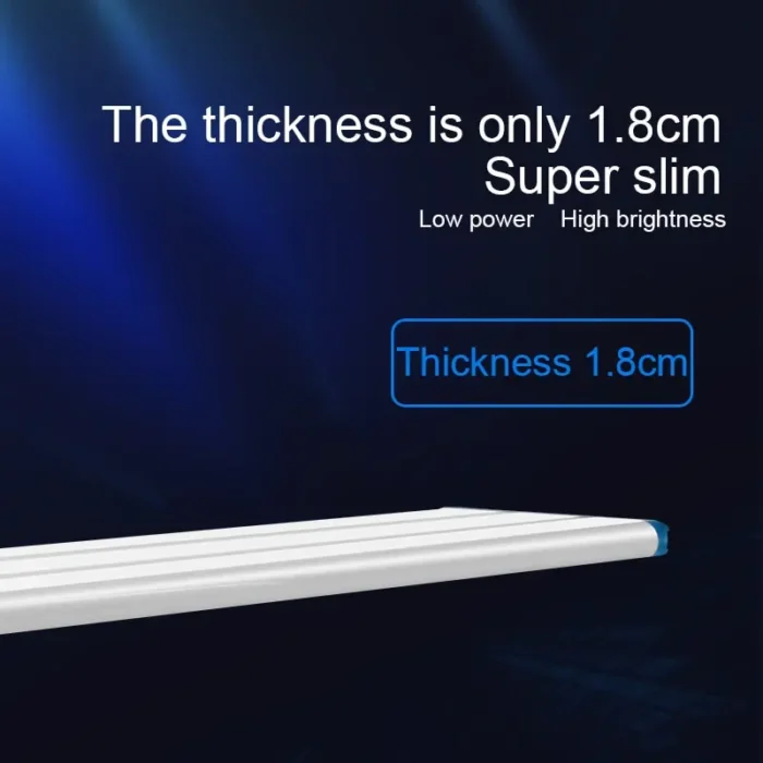kf-S56064012ce154a18a80cf89f07a65ecaw Extensible Waterproof Clip on Lamp For Fish Tank Super Slim LED Aquarium Lighting Aquatic Plant Light - Image 4