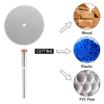 11PCS Set Mini Circular Saw Blade Stainless Steel Cutting Disc Wood Cutting Wheel For Rotary Tool Electric Tool - Image 3