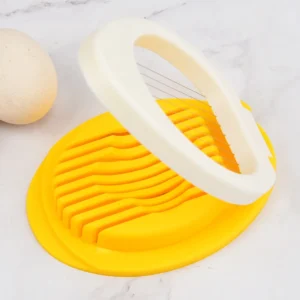 1pc Stainless Steel Multi-purpose Egg Cutter Light and Convenient Creative Egg Slicer Egg Divider Kitchen Accessory