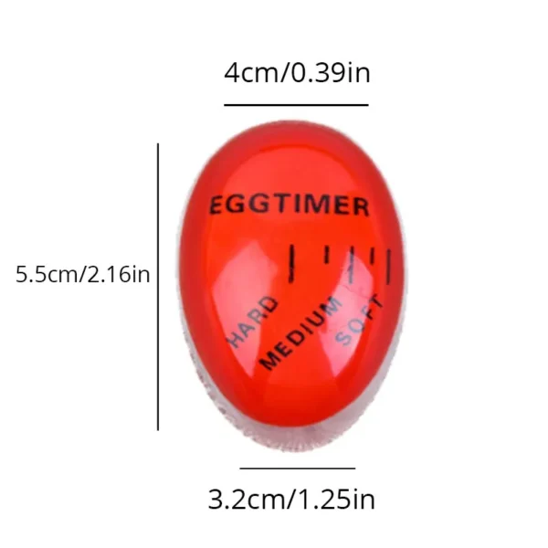 Mini Egg Timer Creative Egg Indicator Resin Egg Timer Kitchen Timer Kitchen Tool Eco-friendly Resin Time Setting Indicator Timer - Image 6