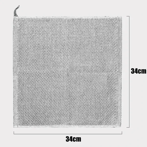 6PCS No Trace Honeycomb Absorbent Dish Tableware Kitchen Rag Towel Glass Cleaning Cleaning Tool Towel - Image 5