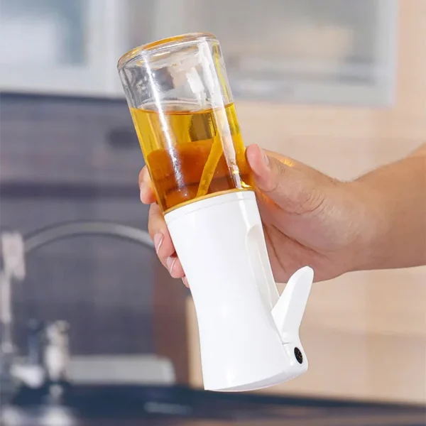 1pc 200ml/300ml Oil Spray Bottle Kitchen Cooking Olive Oil Dispenser Camping BBQ Baking Vinegar Soy Sauce Sprayer Containers - Image 4