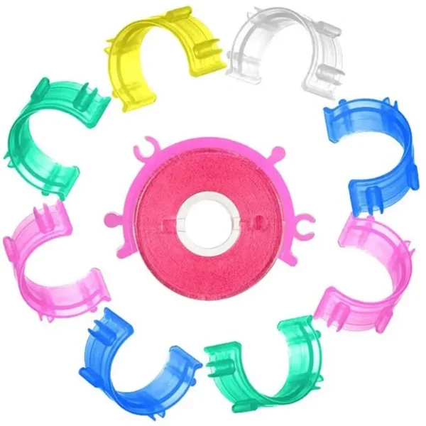 50pcs Spool Clip Bobbin Clip With Thread Locking Function Fits All Popular Spool Sizes Sewing Parts and Tools - Image 3