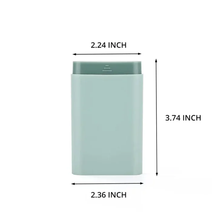 kf-S62cc26a774eb4a46af76b84af1032948q 1 Pcs 6 Grids Rectangle Medicine Box Pill Box Vitamins Container Travel Pills Case Storage Capsules Tablets Fish Oils Plastic Bo - Image 6
