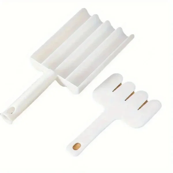 1 kitchen quadruple rice meat dumpling machine fish meatball household mold plastic spoon meat filling processing - Image 5