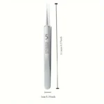 1 Pack Extra Fine No. 5 Cellular Acne Blackhead Tweezers - Facial Beauty Remove Acne Needle Tools for Skin Care - Image 4