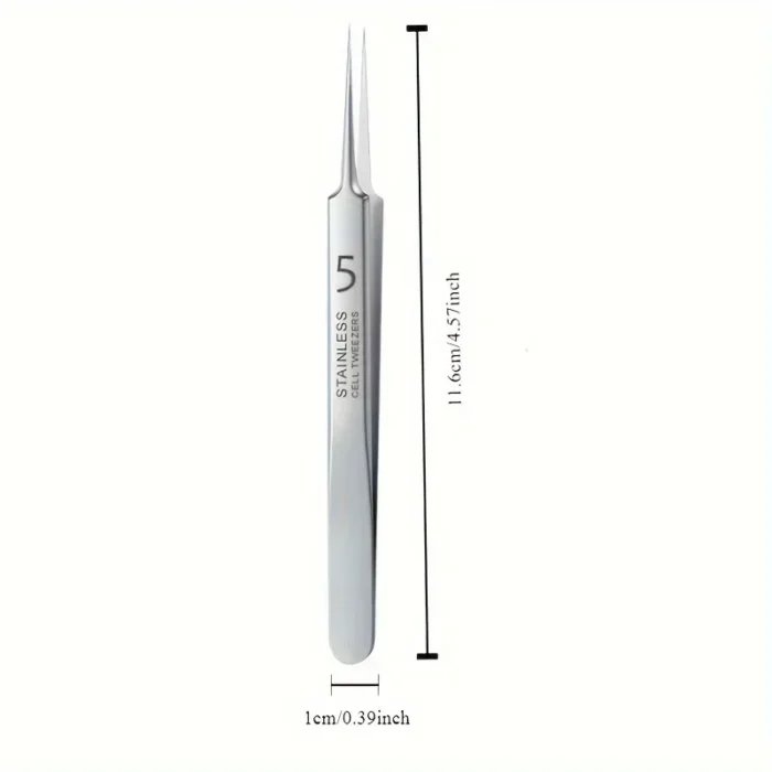kf-S6815b55042224b5ca14b2efd9072c57es 1 Pack Extra Fine No. 5 Cellular Acne Blackhead Tweezers - Facial Beauty Remove Acne Needle Tools for Skin Care - Image 4