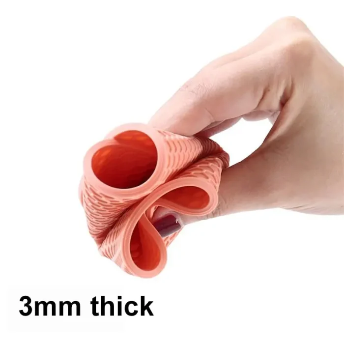 kf-S68173b5524ba44eab7e08c7764161d92D 14*14cm Round High Temperature Resistant Coaster Rubber Material Anti-Slip DesignCutlery Mats Household ItemsKitchen Supplies - Image 5