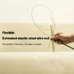 Upgraded Epoxy Sucker Steel Wire Long Rod Feather Cat Teasing Stick Cat Self Hi No Harmful Ingredients - Image 5