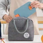 Insulated Lunch Bag Insulation Bento Pack Aluminum Foil Rice Bag Meal Pack Ice Pack Student Bento Lunch Handbag Insulation - Image 4