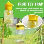 Plastic Fruit Fly Trap Killer Drosophila Trap Anti Fly Fruit Fly Killer Catcher Orchard Insect Trap Pest Control Fly Bee Trap - Image 3