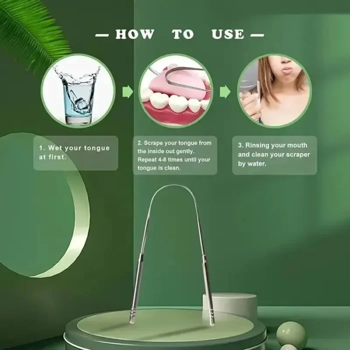 kf-S69b0ca8e504b4e3083a16956d302292fQ U-shaped Tongue Scraper Tongue Coating CleaningScraper Remove Bad Breath Bring Fresh Breath For Oral Suitable Men And Women - Image 4