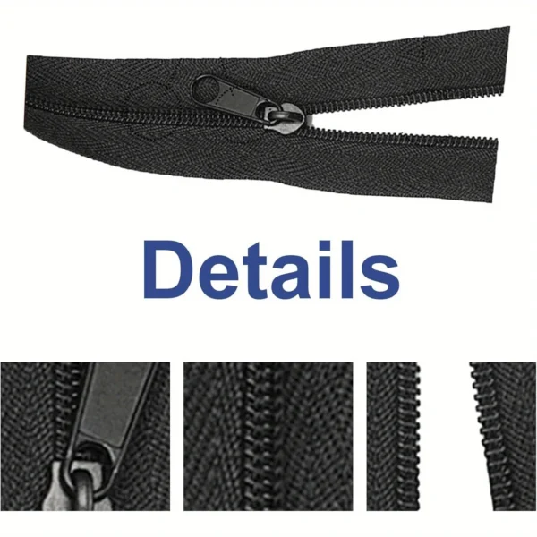 3 Sizes Universal Instant Fix Zipper Repair Kit Replacement Zip Slider Teeth Rescue Sewing Clothes Bag Zippers Tool Accessories - Image 3