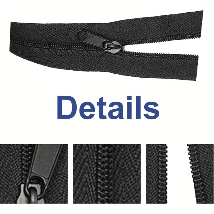 kf-S6b8a428ebe5f4d57ae6a71f4f1128ad12 3 Sizes Universal Instant Fix Zipper Repair Kit Replacement Zip Slider Teeth Rescue Sewing Clothes Bag Zippers Tool Accessories - Image 3