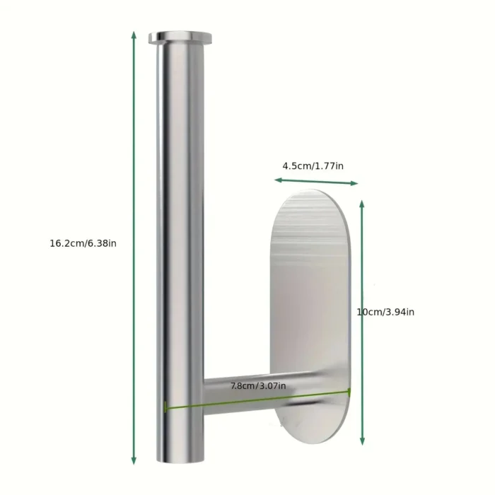 kf-S6ea2a8ac75ec4a2a8ef19a81d65c3fbfj 1/2pcs Stainless Steel Baseball Cap Hanger - Wall Mounted Hat Organizer With Punch-Free Design - Image 6