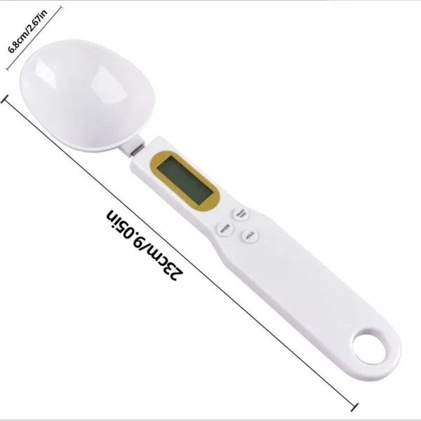 1Pc LCD Digital Measurement Adjustable Weighing Spoon Kitchen Scale Electronic Measuring Spoon Coffee Powder Scale Baking Scale - Image 6