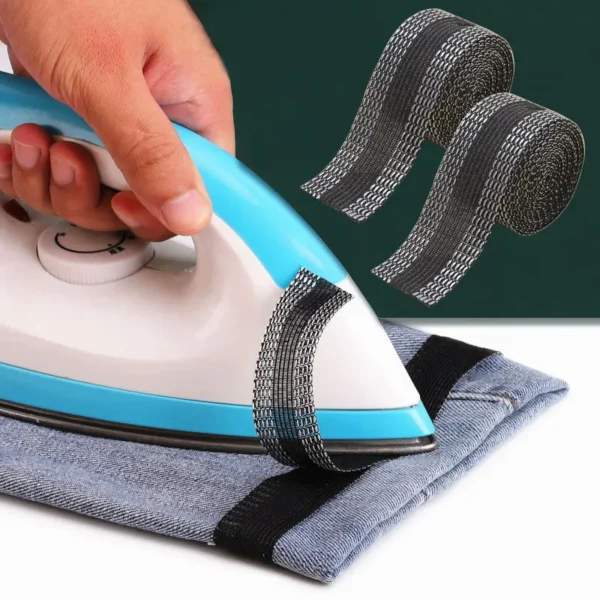 DIY Sewing Fabric Self-Adhesive Pants Paste Iron on Pants Edge Shorten Repair Pants for Jean Clothing and Jean Pants Apparel - Image 5