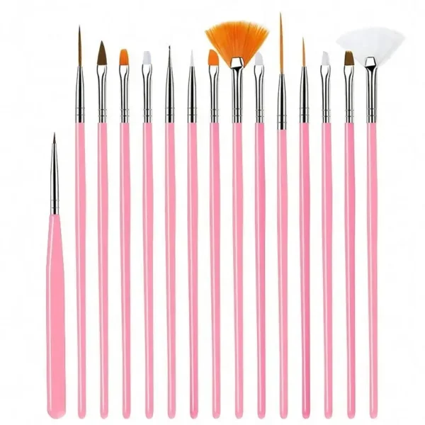 15pcs Fine Detail Paint Brush Set - Miniature Paint Brush For Detailing & Art Painting - Acrylic, Watercolor, Oil,Models - Image 7