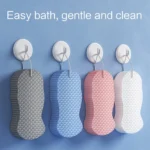 1pc Soft Sponge Body Scrubber Bath Exfoliating Scrub Sponge Shower Brush Body Skin Remover Exfoliante