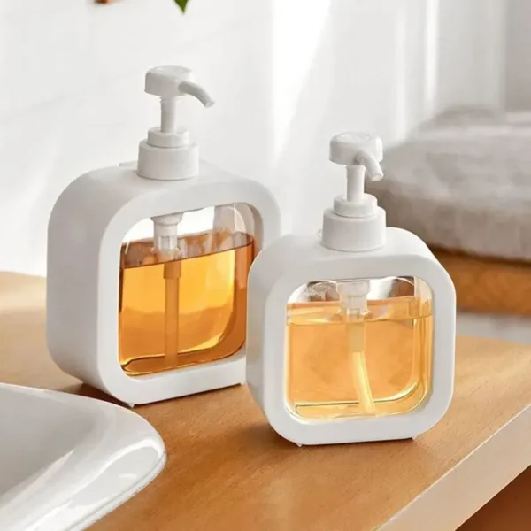 kf-S71fc3b2d4ed54545bbedb7495971cc4eU 1pc Large Capacity Empty Bottle Laundry Detergent Dispensing Bottle and Shower Gel Detergent Dispensing Bottle - Image 1