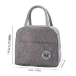 Insulated Lunch Bag Insulation Bento Pack Aluminum Foil Rice Bag Meal Pack Ice Pack Student Bento Lunch Handbag Insulation - Image 6