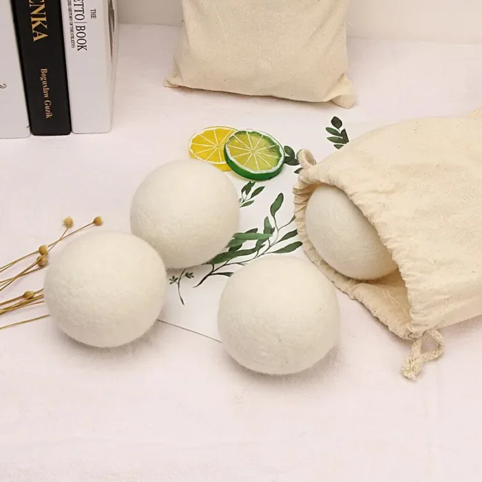 3/4/5cm Fleece Dry Kit Ball Reusable Wool Dryer Balls Softener Laundry Washing Machine Accessories Home Washing - Image 2