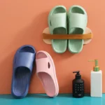Non Slip Slides Lightweight Open Toe Quick Dry Slippers For Indoor Outdoor Bathroom Beach Summer Indoor Outdoor Eva Slippers - Image 3