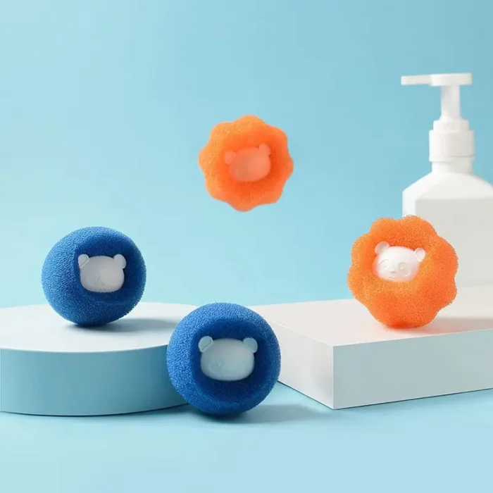 Laundry Ball Kit Hair Remover Pet Clothes Cleaning Dog Accessories Home Household Product Tool Removes Hairs Cat and Dogs - Image 4