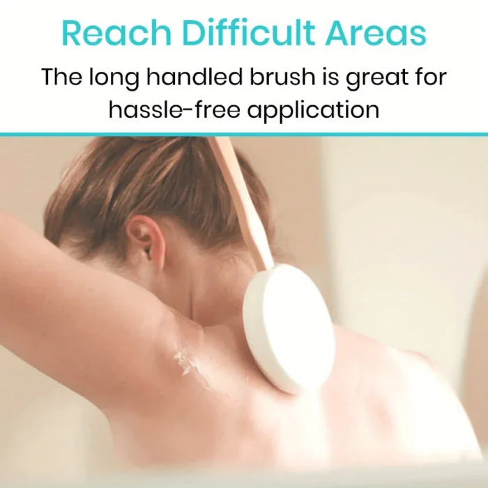 kf-S78d493a407784ac5b077e729113b9b318 1pc Lotion Applicator For Back, Feet, Elderly, Women, Apply CreamMedicine Skin Cream Moisturizer Sunscreen, Also Suitable For Me - Image 5