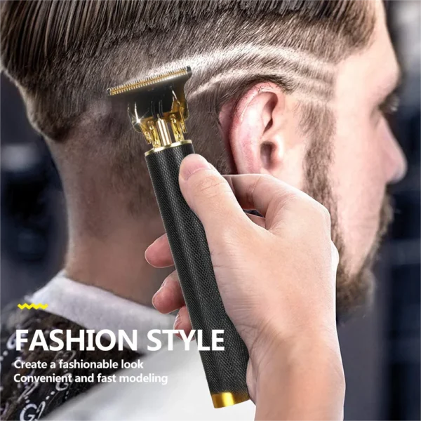 Electric Hair Clipper Professional USB Cordless Clipper Professional Beard Trimmer Haircut Grooming Kit Hair Cutting Machine - Image 5