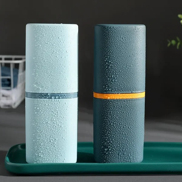 1pc Toothbrush Travel Case Travel Toothbrush Holder Case Portable Travel Toothbrush Case For Traveling Camping Business Trip - Image 2