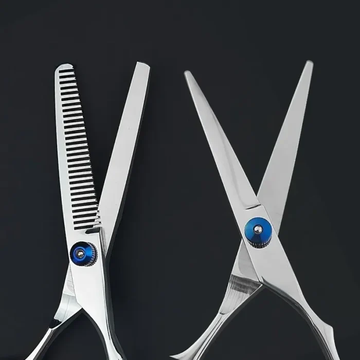 kf-S808e9b89018b47048493f3dc57e8cf21a Hairdressing Scissors Stainless Steel Professional Hairdressing Scissors Cutting Thinning Scissors Barber Shear Home Salon - Image 5