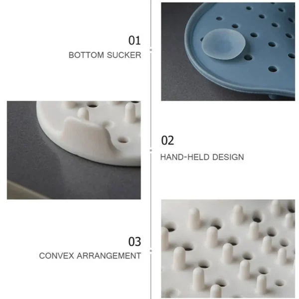 1pc Anti-blocking Hair Catcher and Stopper Plug Trap Shower Floor Drain Covers Sink Strainer Filter Bathroom Kitchen Accessories - Image 2