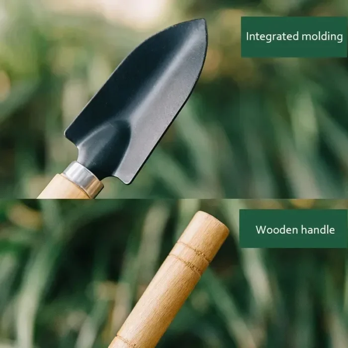 kf-S89f34a2a47544b3faf6ddc56001f6b2fE 3Pcs/Set Mini Garden Tool Set For Garden Plants Flower Pot Cactus Vegetables Digging Weeding Indoor Small Plants Garden Tools - Image 5