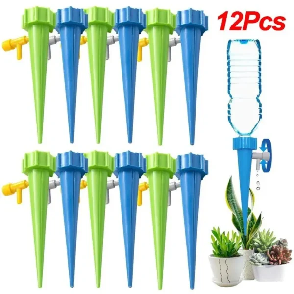 Automatic Drip Irrigation System Self Watering Spike for Flower Plants Greenhouse Garden Adjustable Auto Water Dripper Device - Image 6