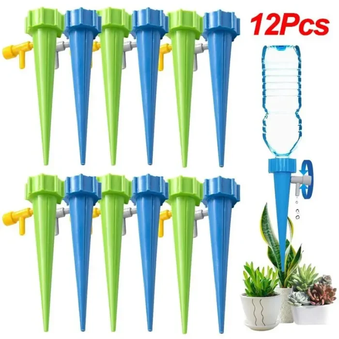 kf-S8b92f465ea0a462f8d85e969675d61bdU Automatic Drip Irrigation System Self Watering Spike for Flower Plants Greenhouse Garden Adjustable Auto Water Dripper Device - Image 6