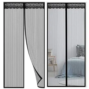 100x210CM Magnetic Door Curtain Net Door Anti Mosquito Insect Fly Bug Curtains Automatic Closing Door