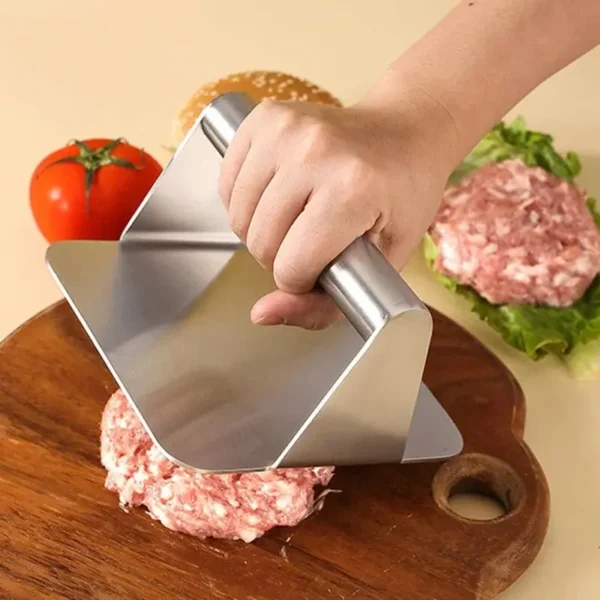 1pc Stainless Steel Hamburg Meat Press Hamburger Press Kitchen Gadgets Meat Pie Make Kitchen Accessories Cooking Accessories - Image 3