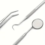 Stainless Steel Dentist Oral Tools Cleaning Flossing Tartar Removal Easy to Clean Not Easy to Break Dental Oral Mirror Care Kit - Image 6