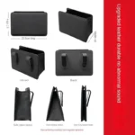 Car Trash Can Car Door Storage Box Foldable Seat Back Hanging Storage Bag Storage Box Car Interior Products - Image 5
