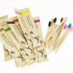 5pcs Bamboo Biodegradable Toothbrush Manual Wooden HandleToothbrushes With Soft Bristles For Sensitive Teeth Gums Oral Care - Image 5
